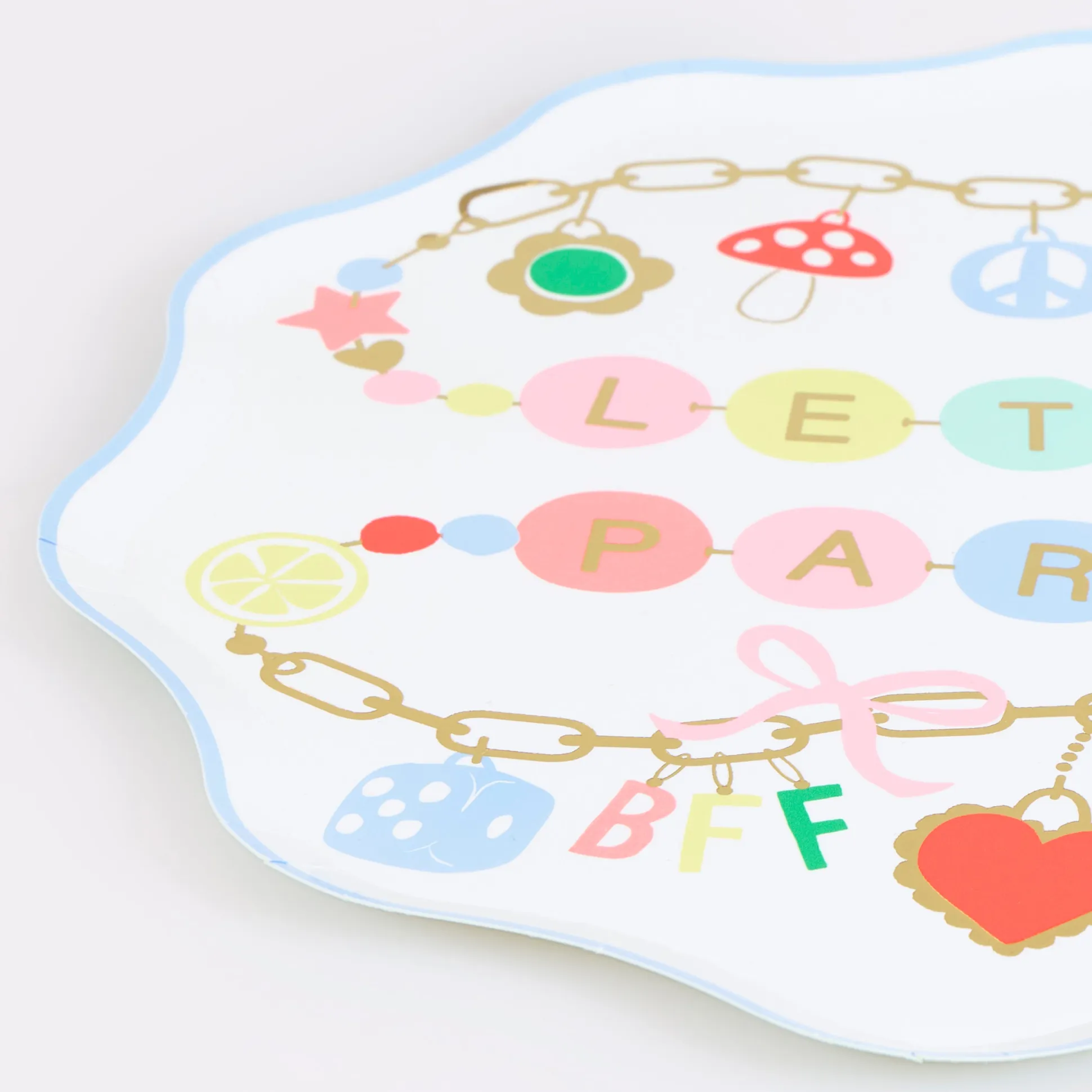 Charm Party Dinner Plates (x 8)