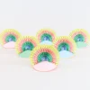 Charm Party Rainbow Party Hats (x 6)