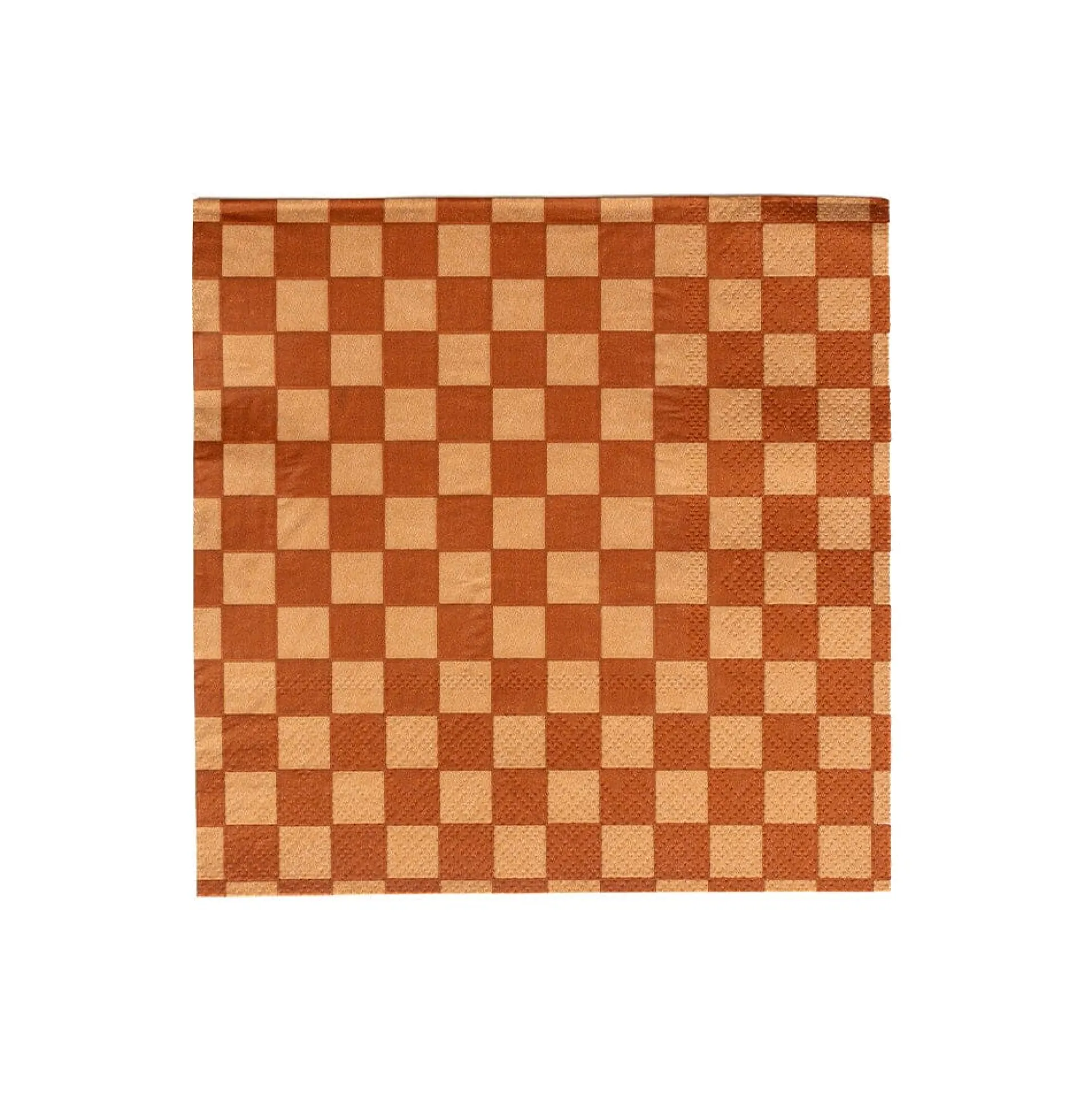 Check It! Café Con Leche Cocktail Napkins, Pack of 20