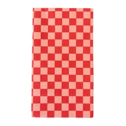 Check It! Cherry Crush Check Guest Napkins, Pack of 16