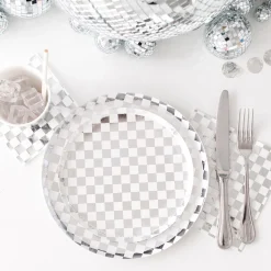 Check It! Dazzling Diamond Cocktail Napkins, Pack of 20