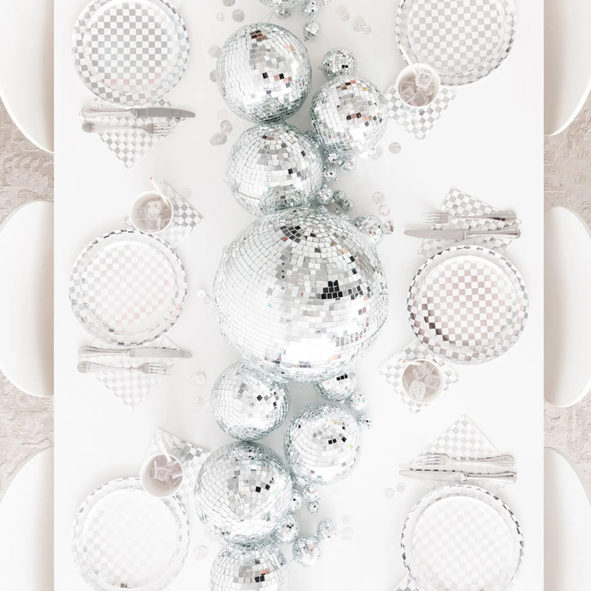 Check It! Dazzling Diamond Cocktail Napkins, Pack of 20