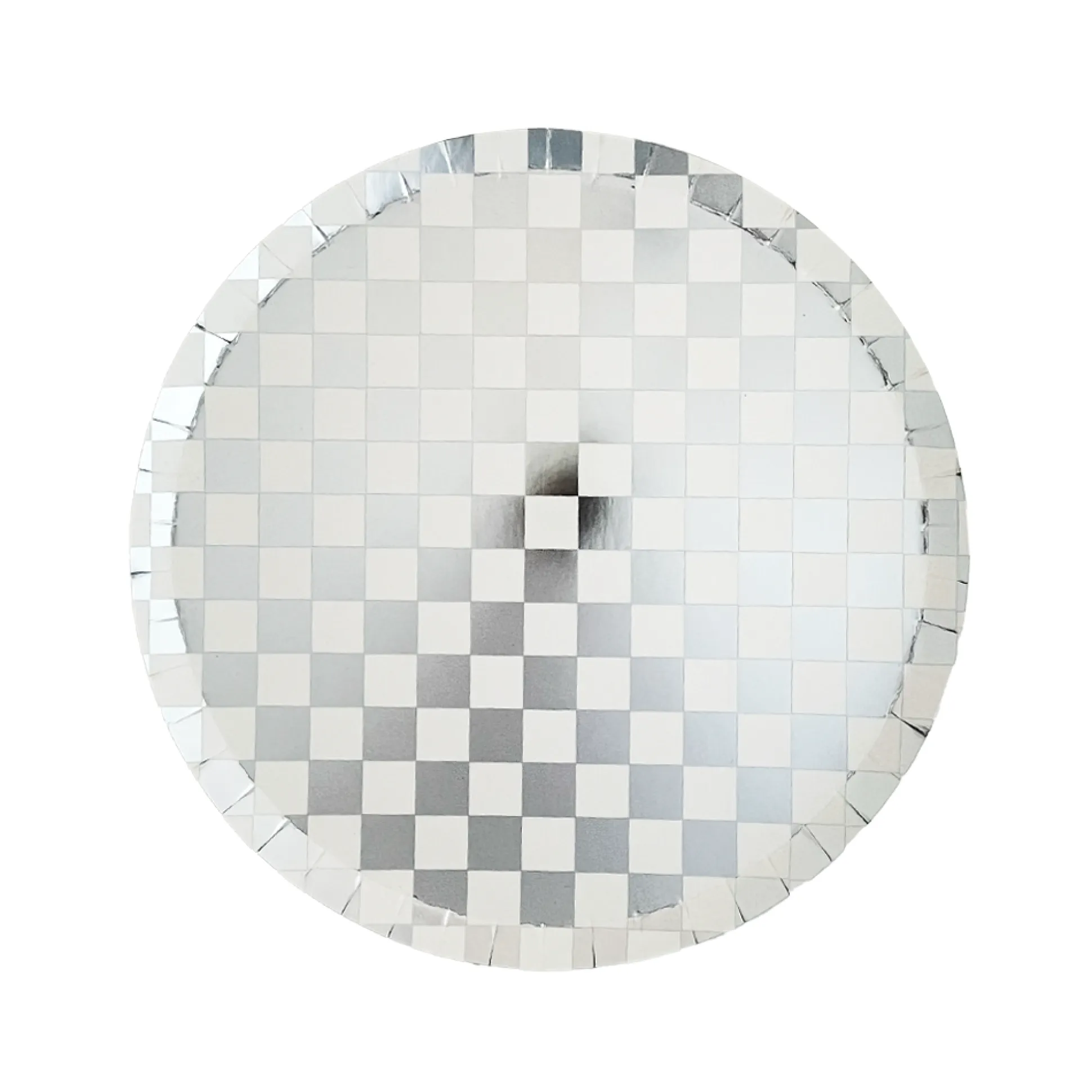 Check It! Dazzling Diamond Dessert Plates, Pack of 8