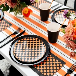 Check It! Halloween Dinner Plates, Pack of 8