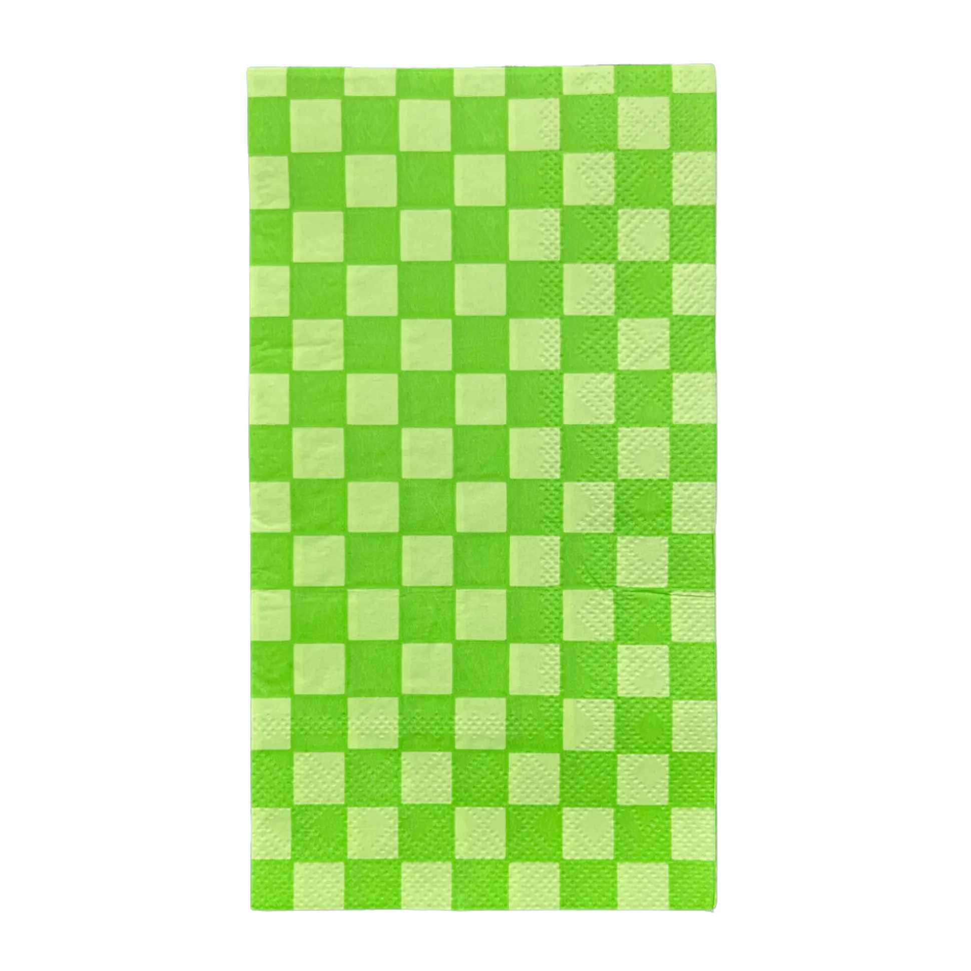 Check It! In The Limelight Check Guest Napkins, Pack of 16