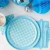 Check It! Out of the Blue Cocktail Napkins, Pack of 20