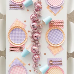 Check It! Peaches N' Cream Cocktail Napkins, Pack of 20
