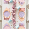 Check It! Peaches N' Cream Dinner Plates, Pack of 8