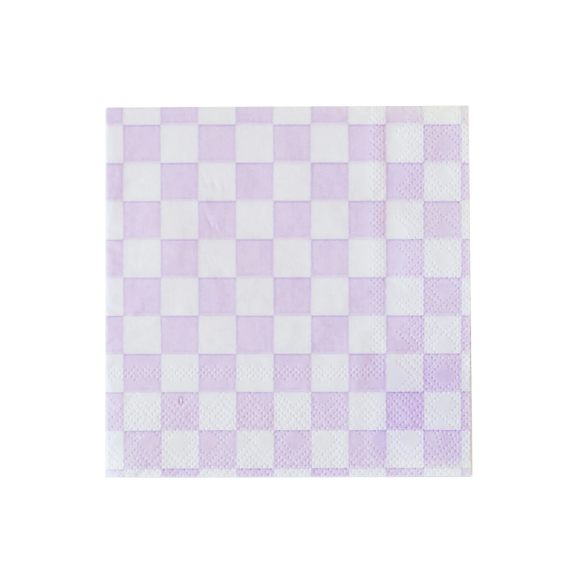 Check It! Purple Posse Cocktail Napkins, Pack of 20