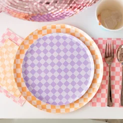 Check It! Tickle Me Pink Guest Napkins, Pack of 16