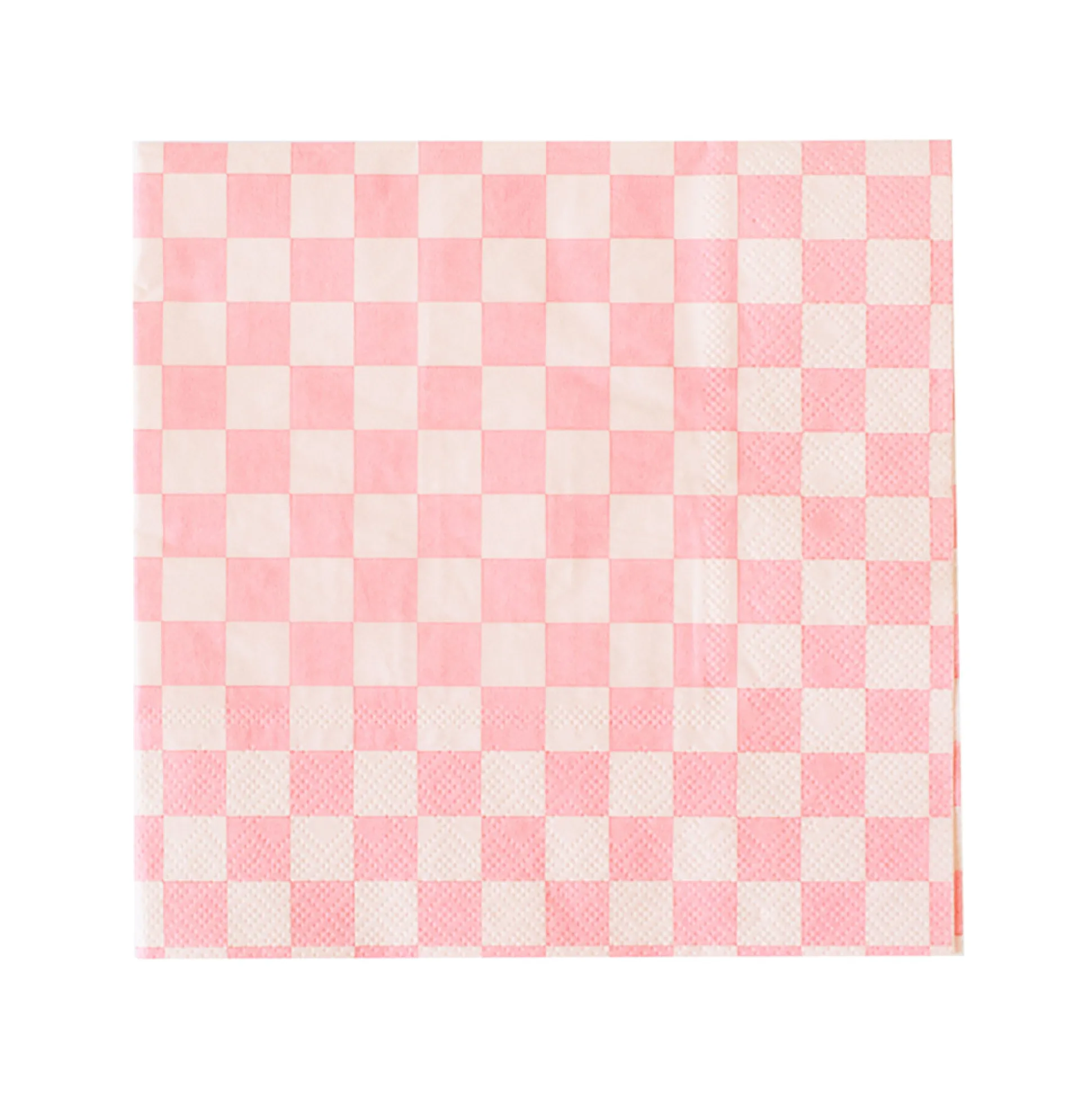 Check It! Tickle Me Pink Large Napkins, Pack of 16
