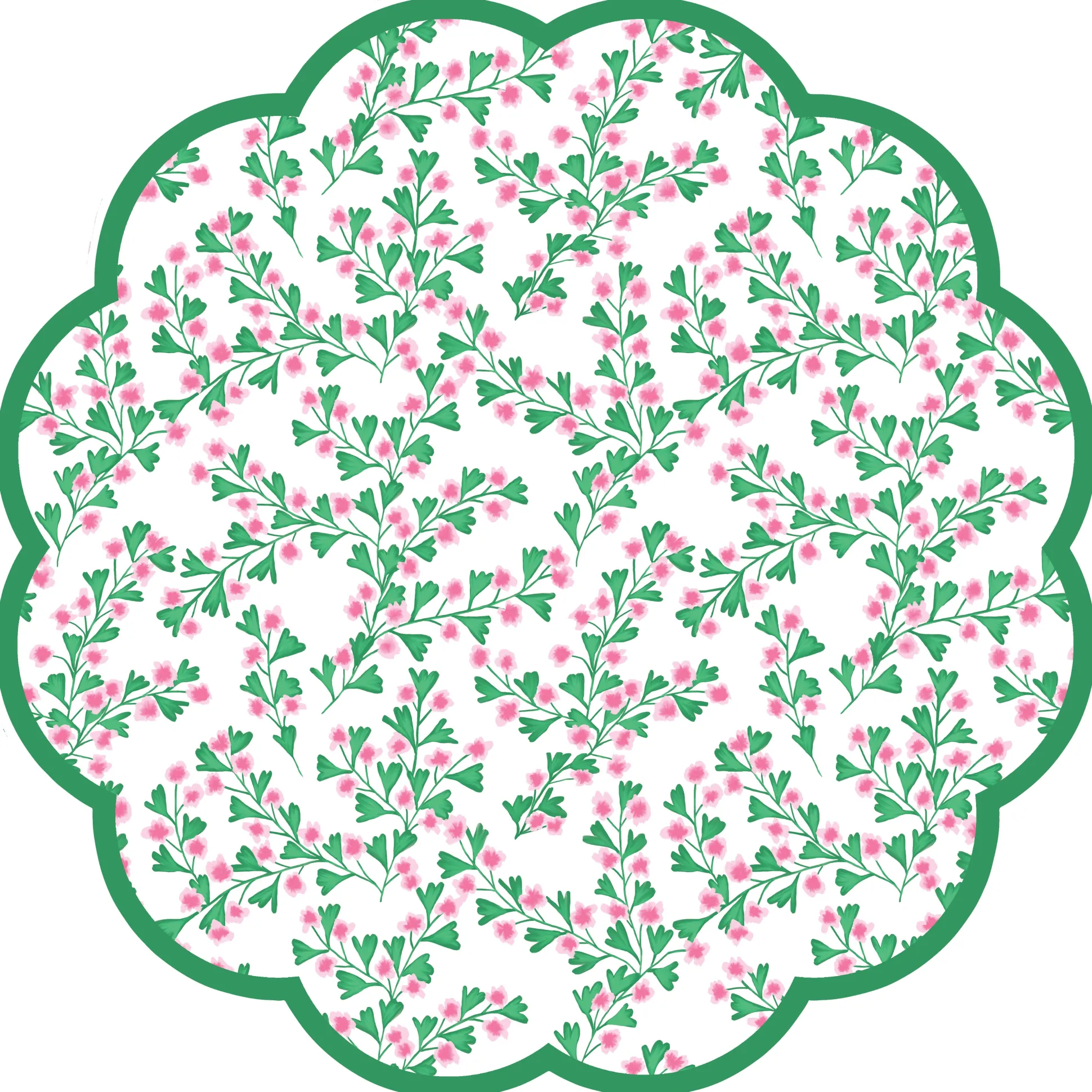 Cherry Blossom Paper Placemats, Set of 24
