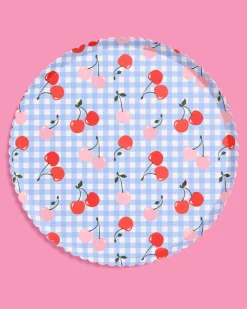 Cherry Plates, Pack of 24