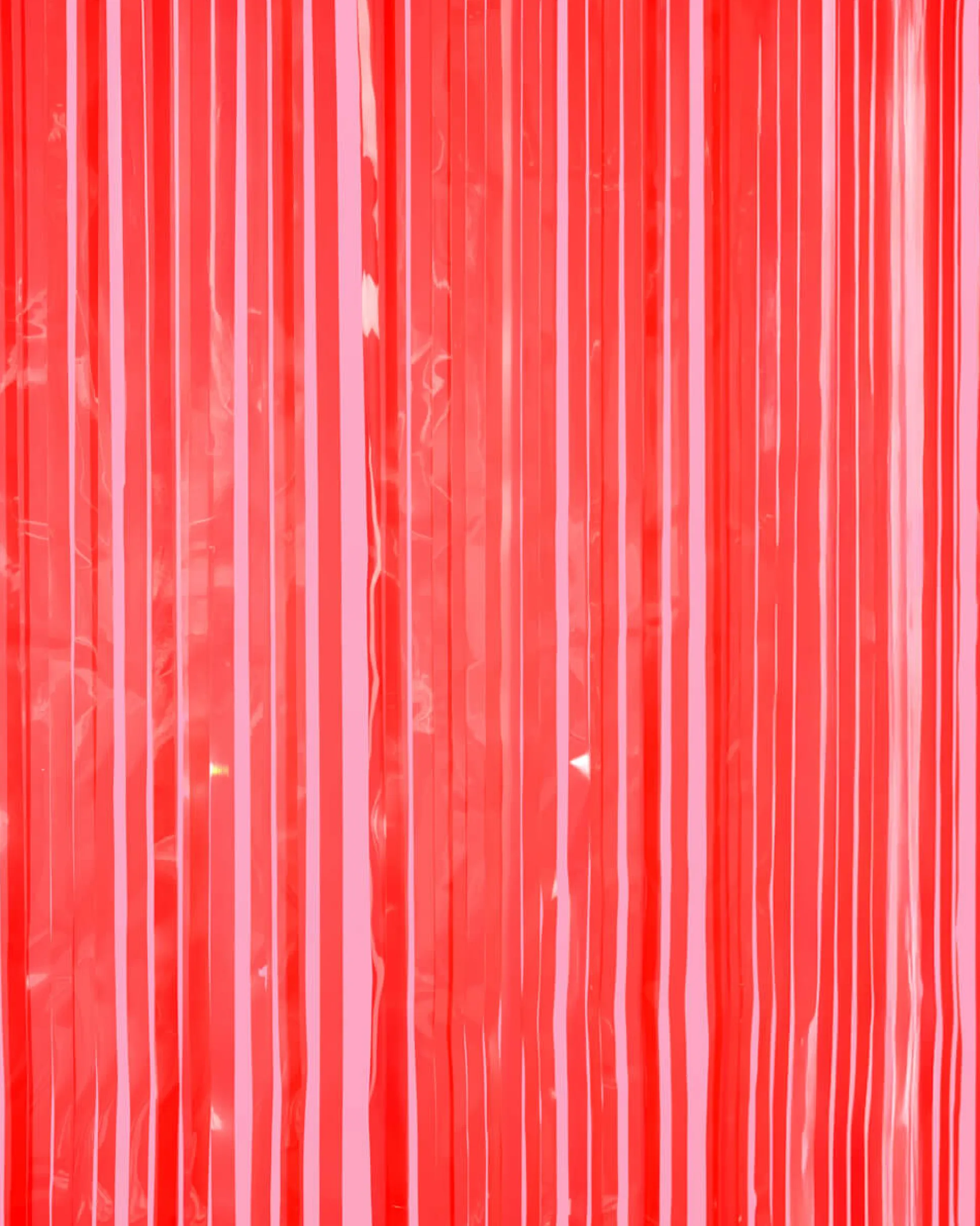 Cherry Red Curtain - set of 2 curtains