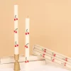 Cherry Table Candles, Set of 2