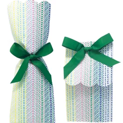 Chevron Dots Wine & Gift Bags, Set of 6