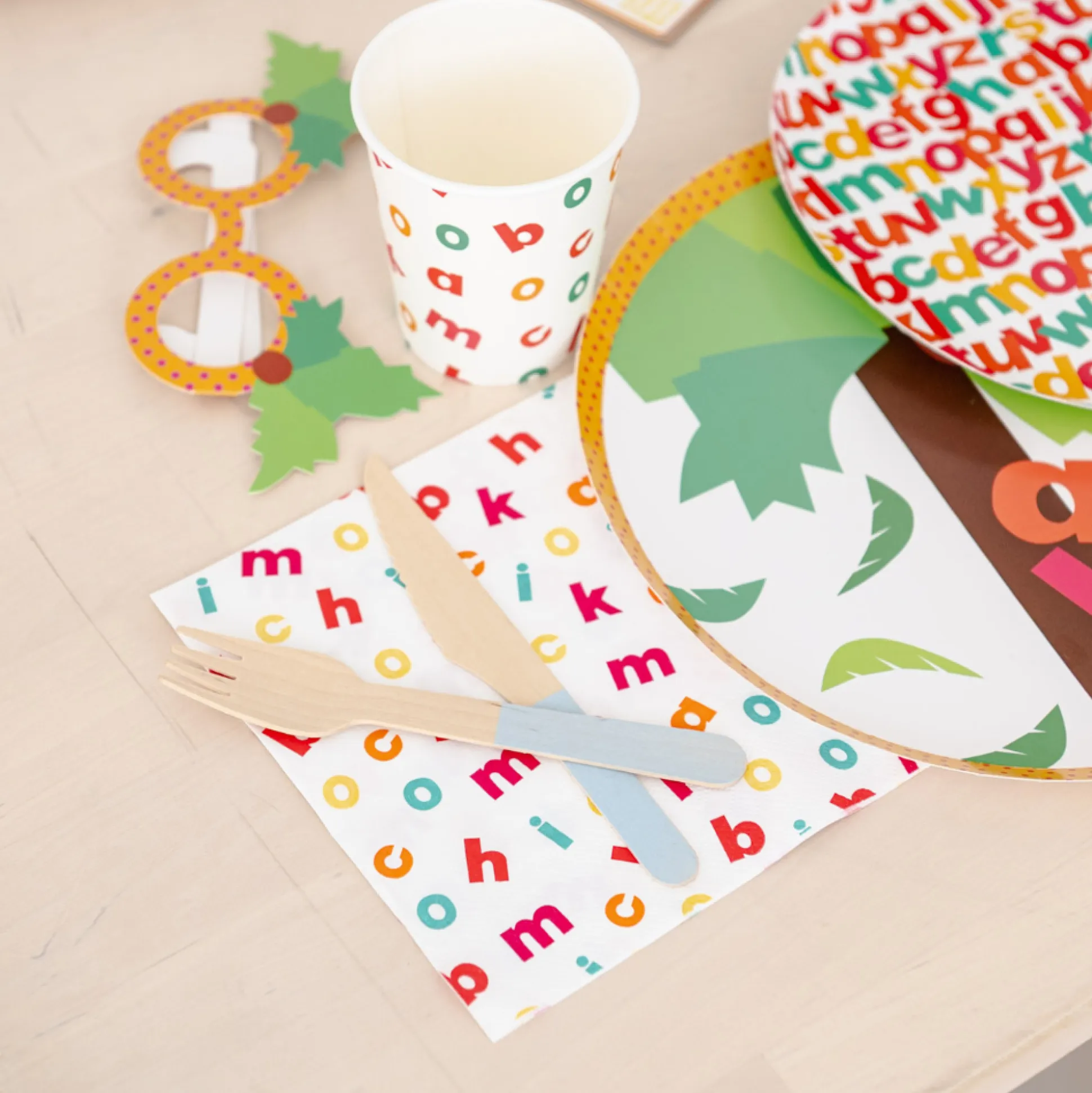 Chicka Chicka Boom Boom Large Napkins, Pack of 16