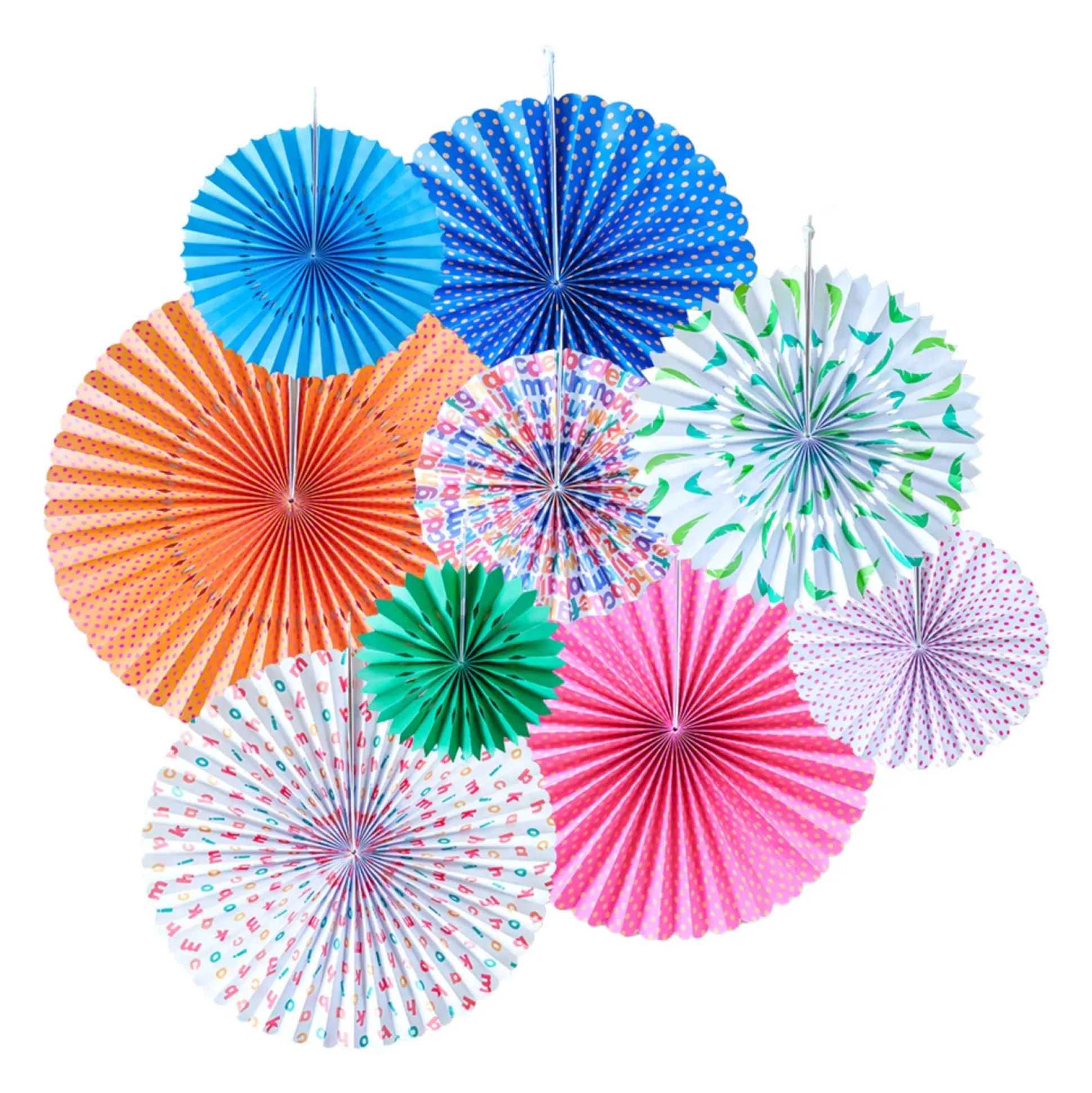 Chicka Chicka Boom Boom Paper Fans