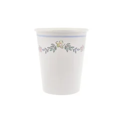 Chintz Border Cups, Set of 8