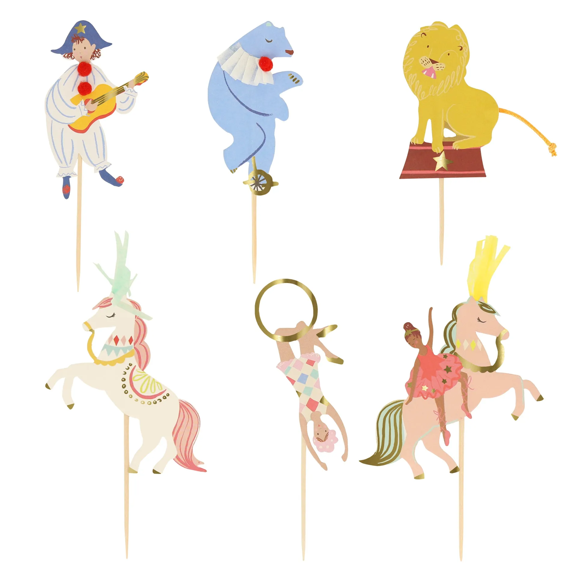 Circus Cupcake Kit, Pack of 24