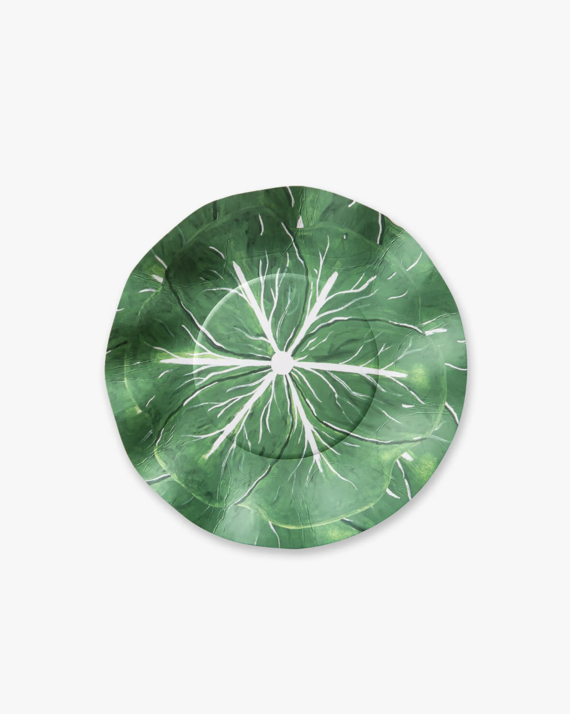 Classic Cabbage Dessert Plates, Set of 12