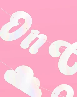 Cloud Nine Banner - White Foil Banner