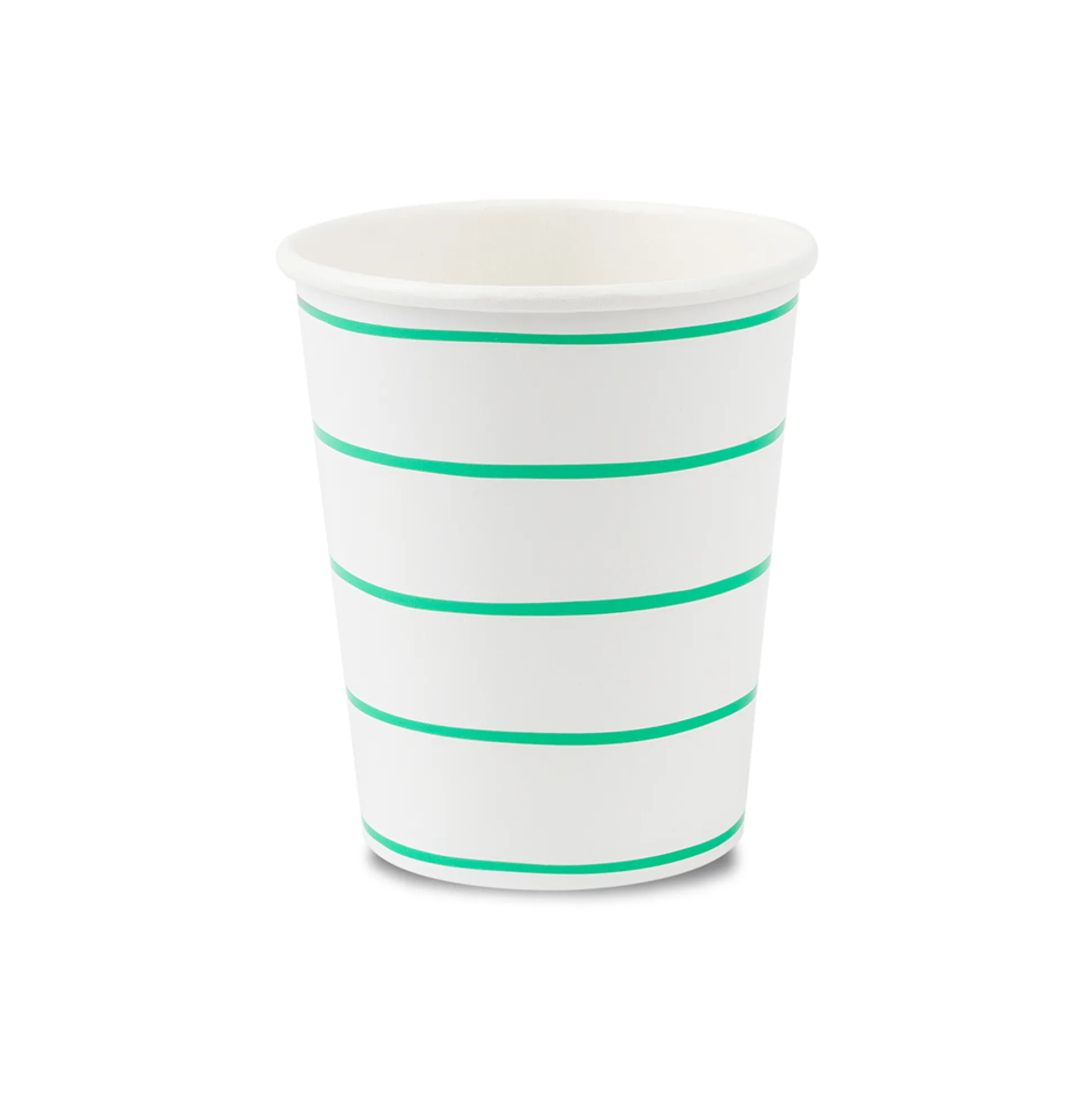 Clover Frenchie Striped 9 oz Cups, Pack of 8