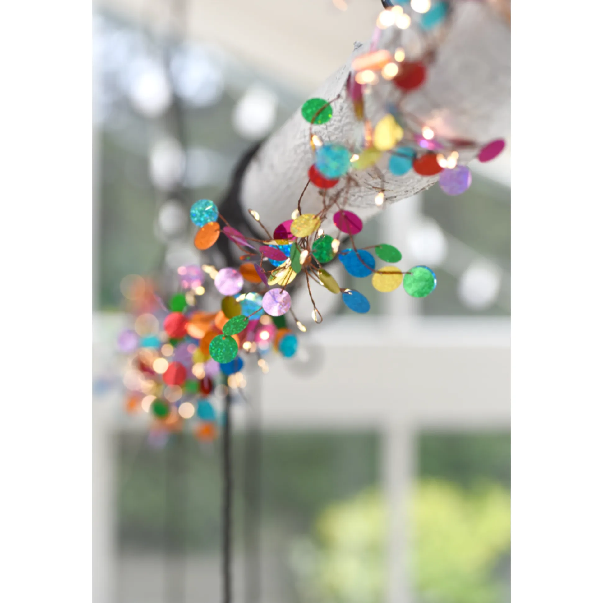 Colorful Confetti Fairy Lights, Set of 3