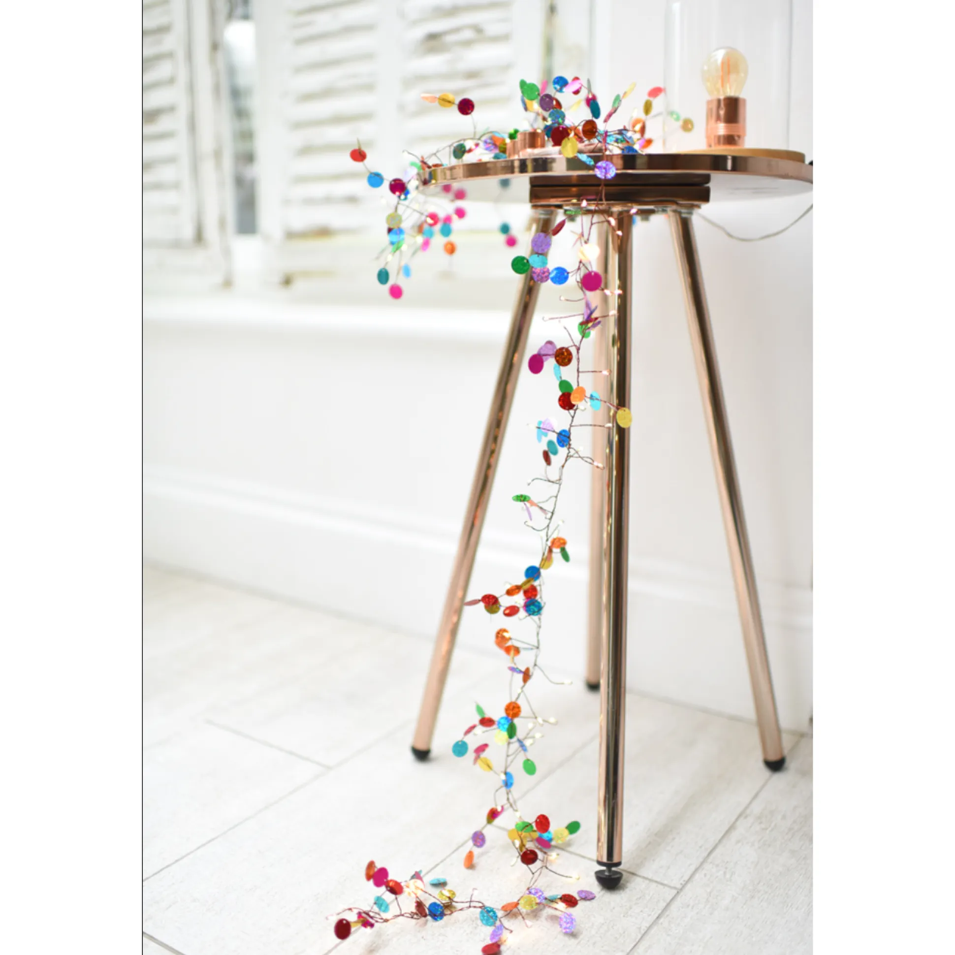 Colorful Confetti Fairy Lights, Set of 3