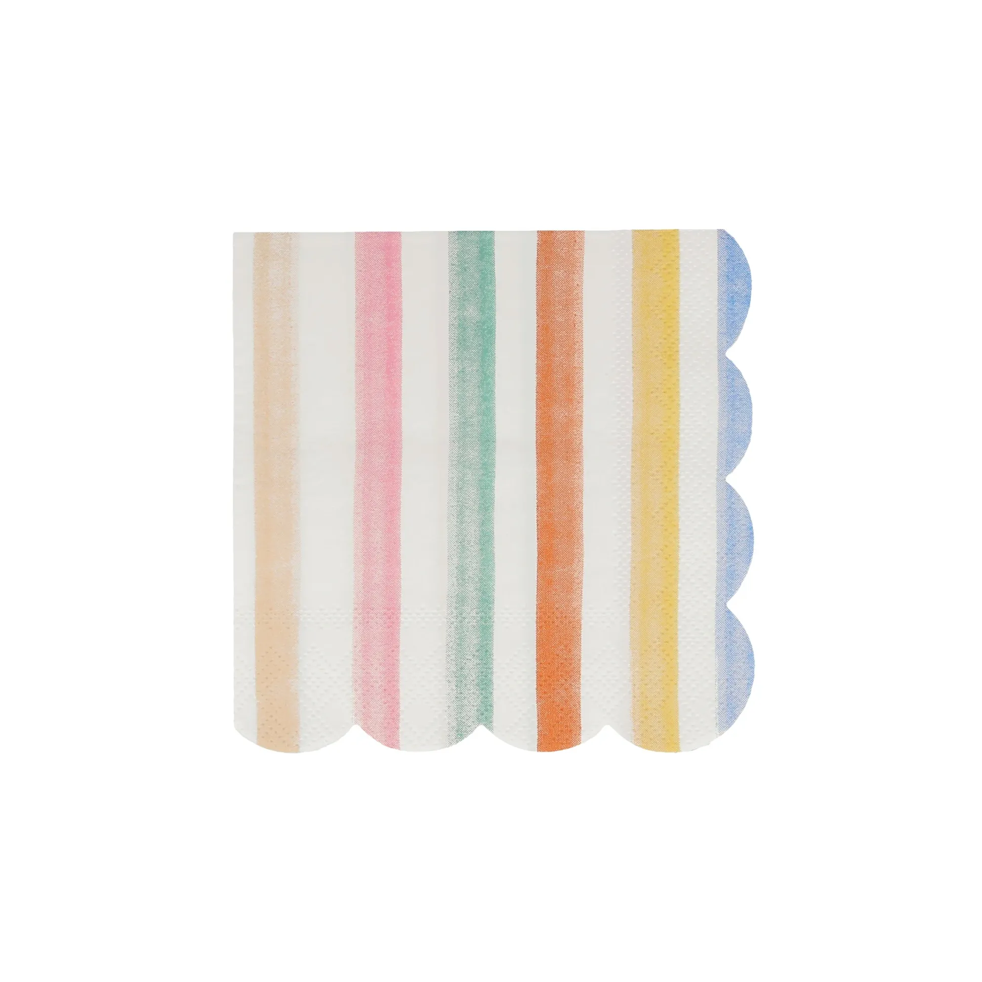 Colorful Pattern Small Napkins, Assorted Set of 16