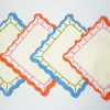 Colorful Scalloped Paper Napkins, Pack of 20