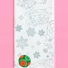 Color Me Merry Tablecloth - coloring tablecloth
