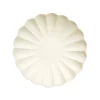 Cream Simply Compostable Small Plates, Pack of 8