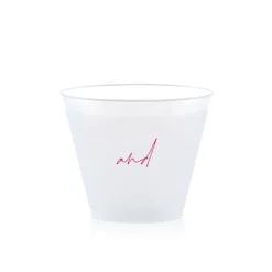 Custom Pasta Party Cup, Fuchsia Foil