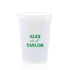 Custom Pasta Party Cup, Leaf Foil