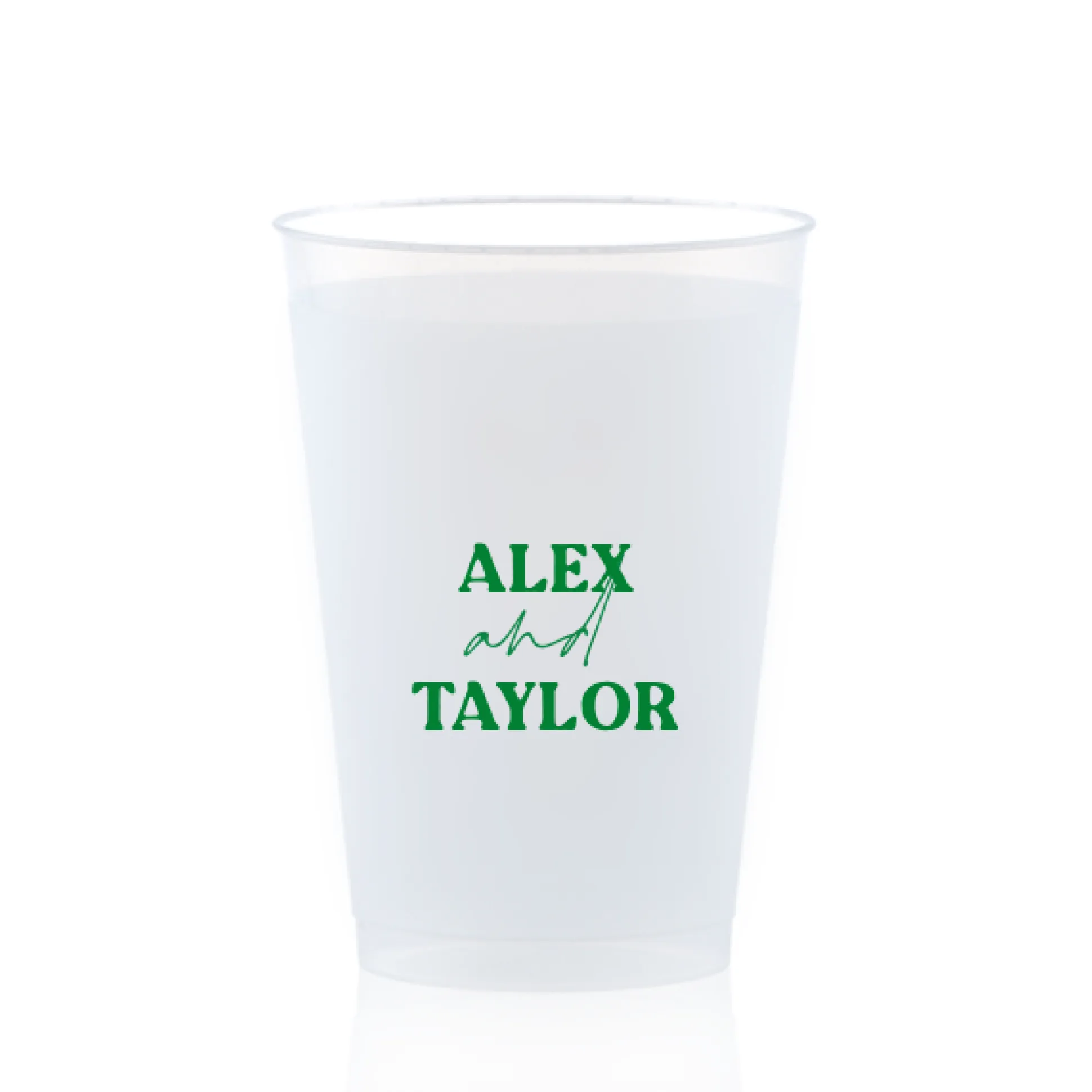 Custom Pasta Party Cup, Leaf Foil