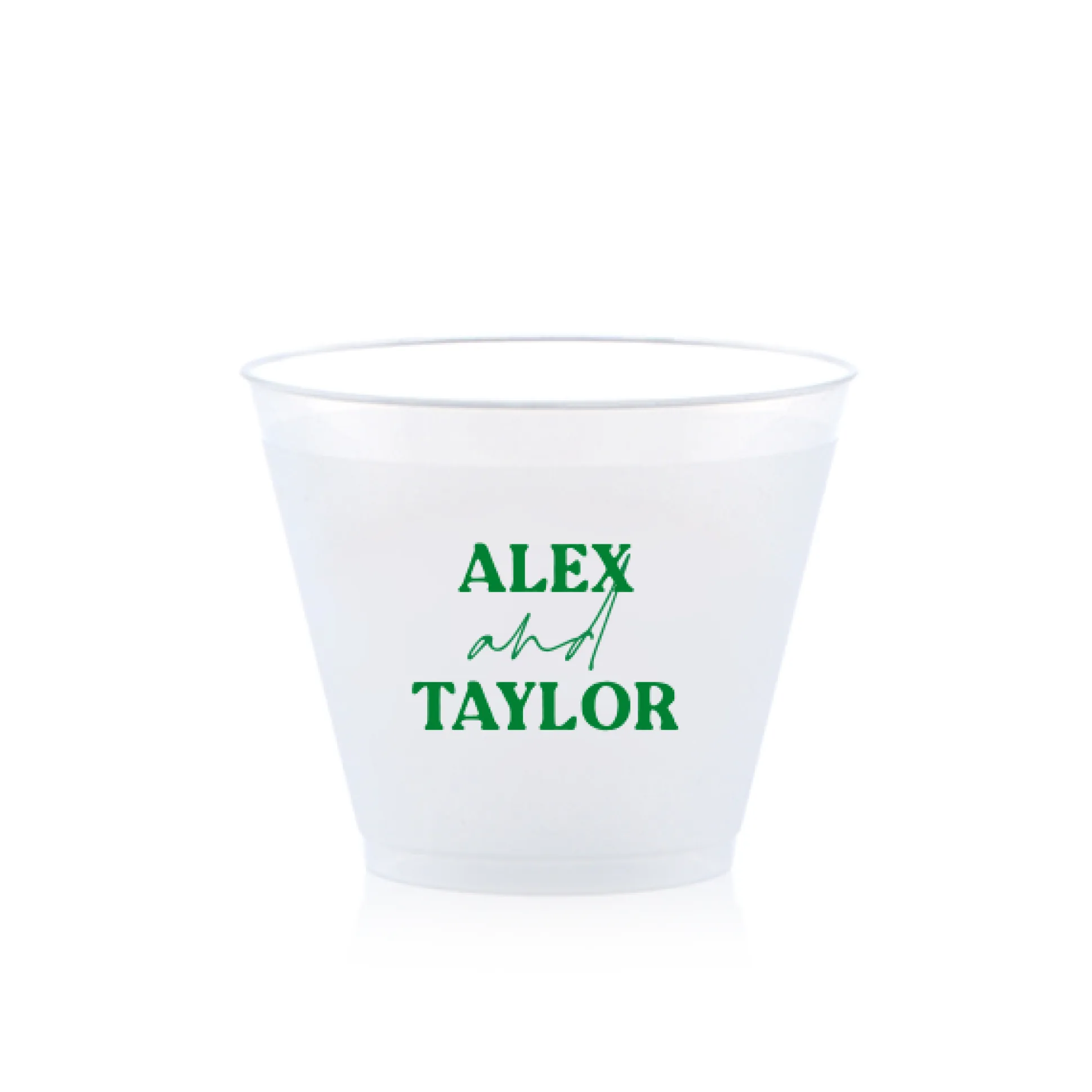 Custom Pasta Party Cup, Leaf Foil