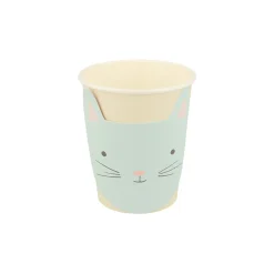 Cute Kitten Cups, Pack of 8