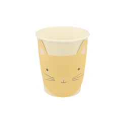 Cute Kitten Cups, Pack of 8