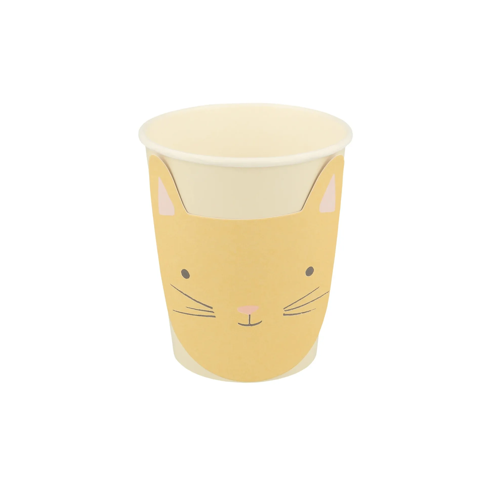 Cute Kitten Cups, Pack of 8