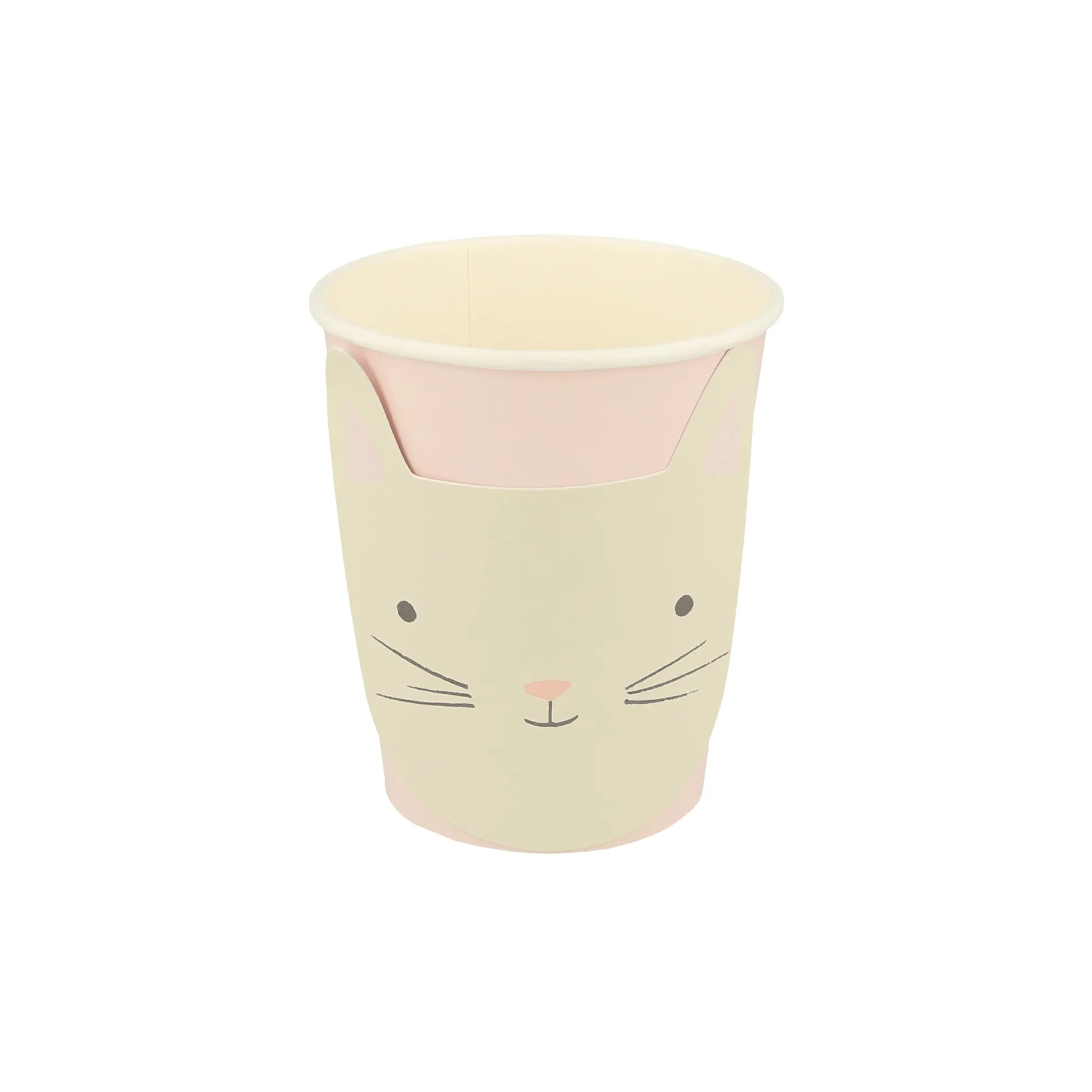 Cute Kitten Cups, Pack of 8