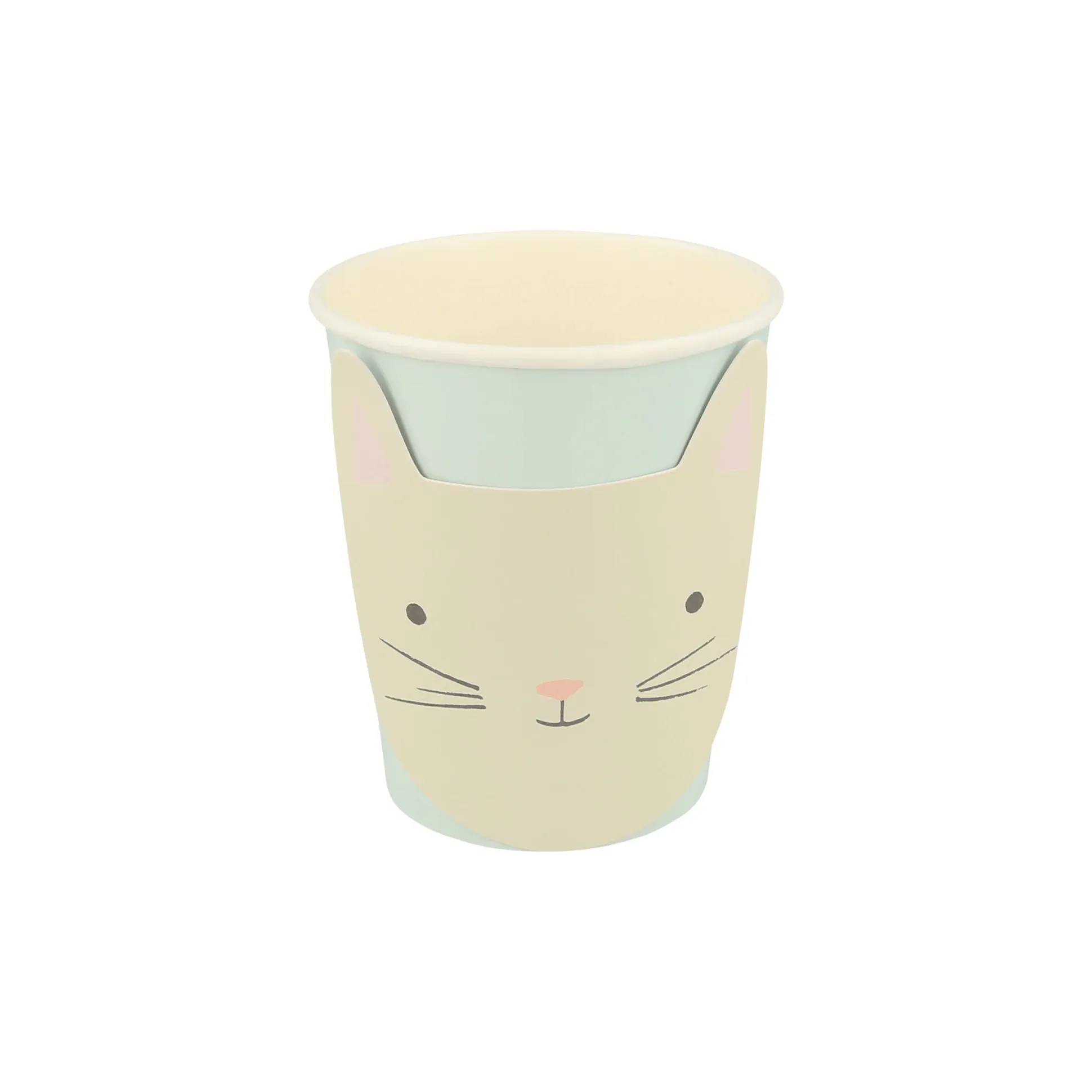 Cute Kitten Cups, Pack of 8