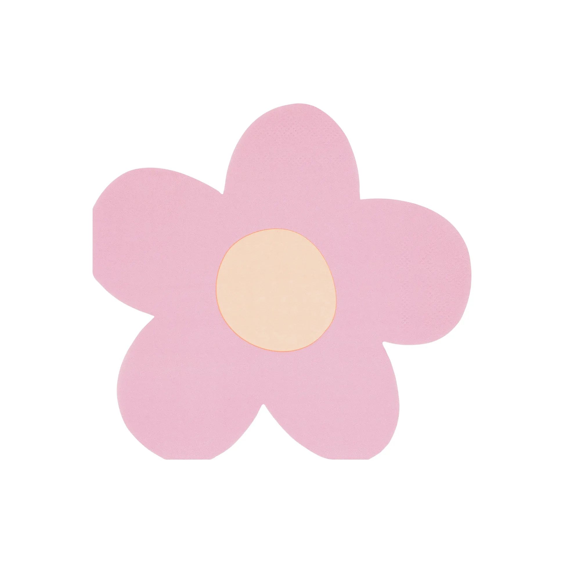 Daisy Shaped Napkins, Pack of 16