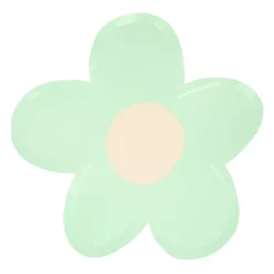 Daisy Shaped Plates, Pack of 8