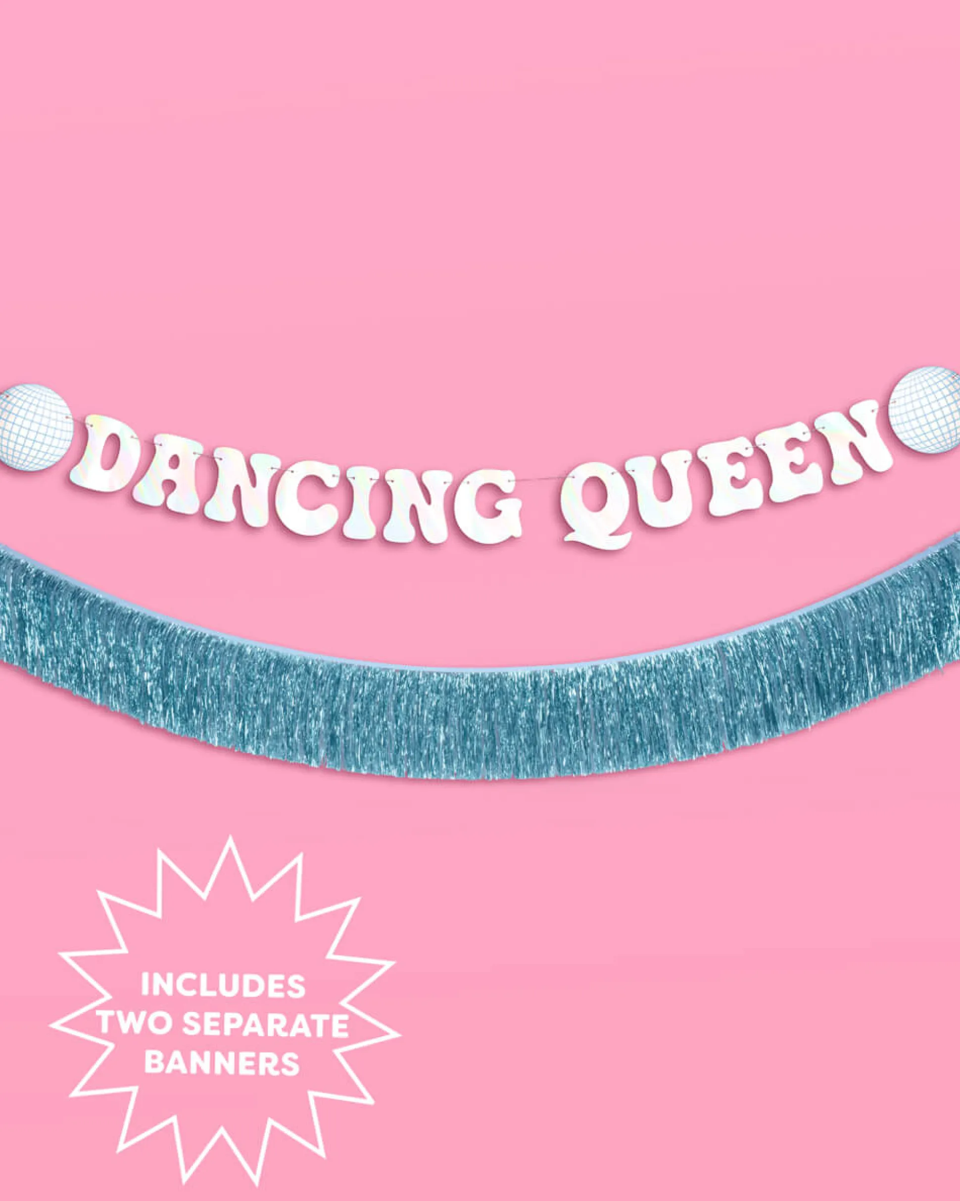 Dancing Queen Banner - two piece banner