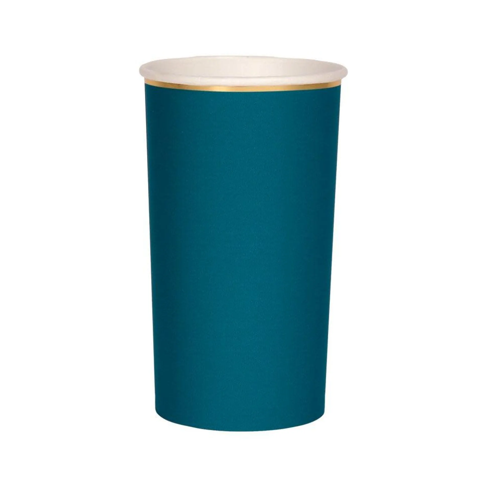 Dark Teal Highball Cups, Pack of 8