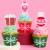 Deck the Cupcakes Set - 24 sets of liners + toppers