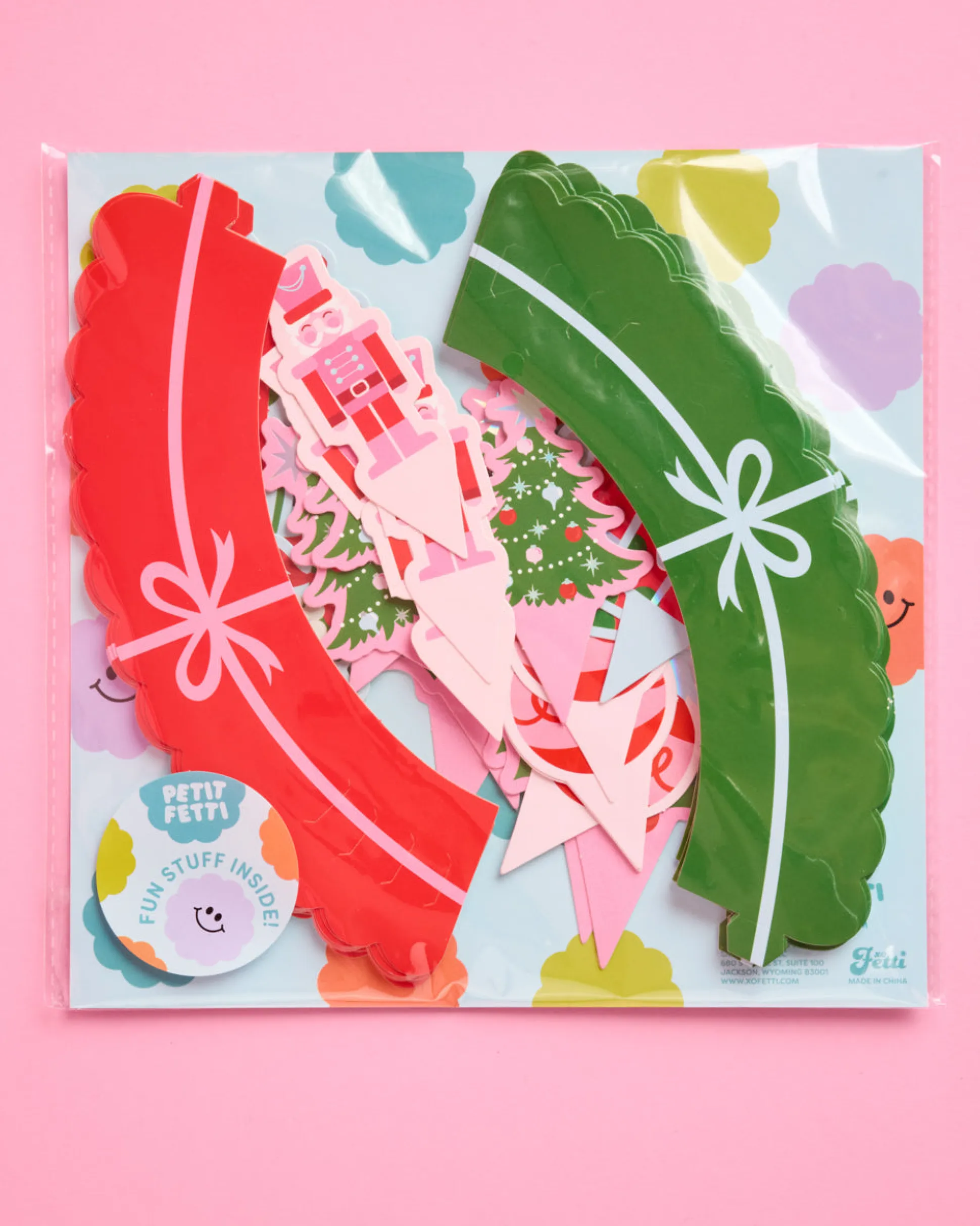 Deck the Cupcakes Set - 24 sets of liners + toppers