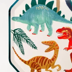 Dinosaur Kingdom Dinner Plates, Pack of 8