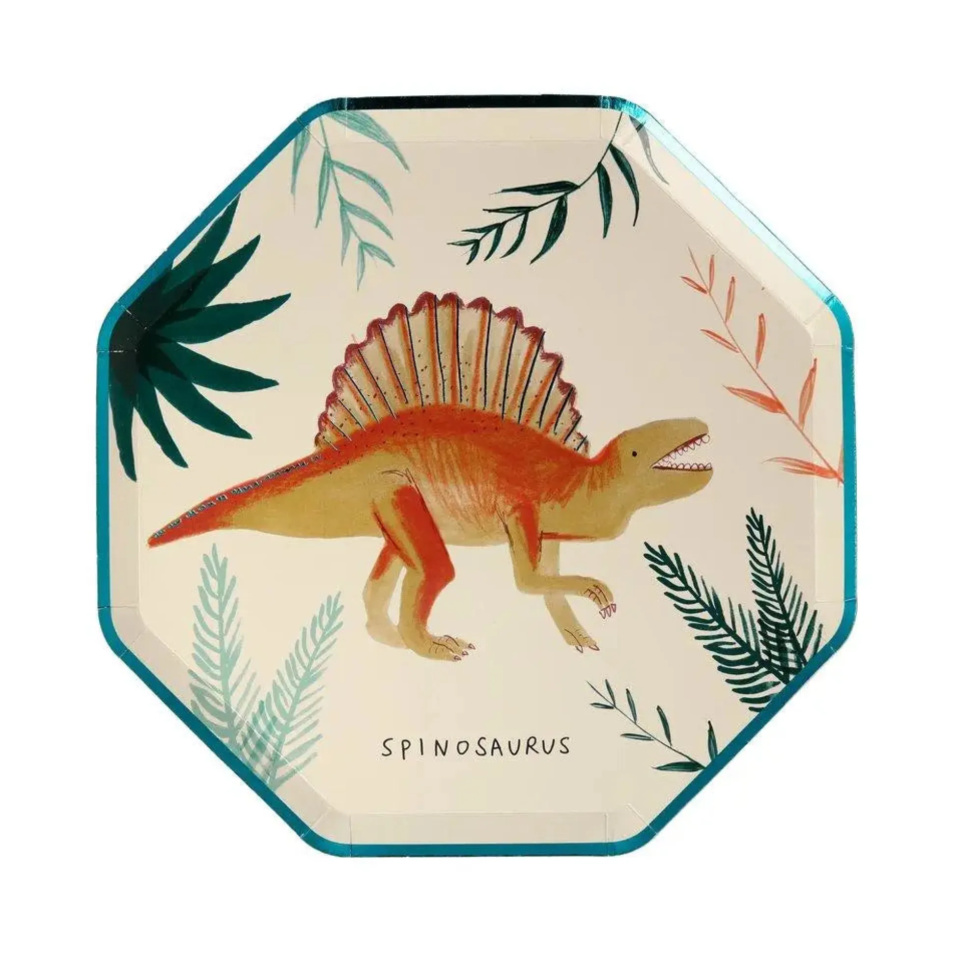 Dinosaur Kingdom Side Plates, Pack of 8